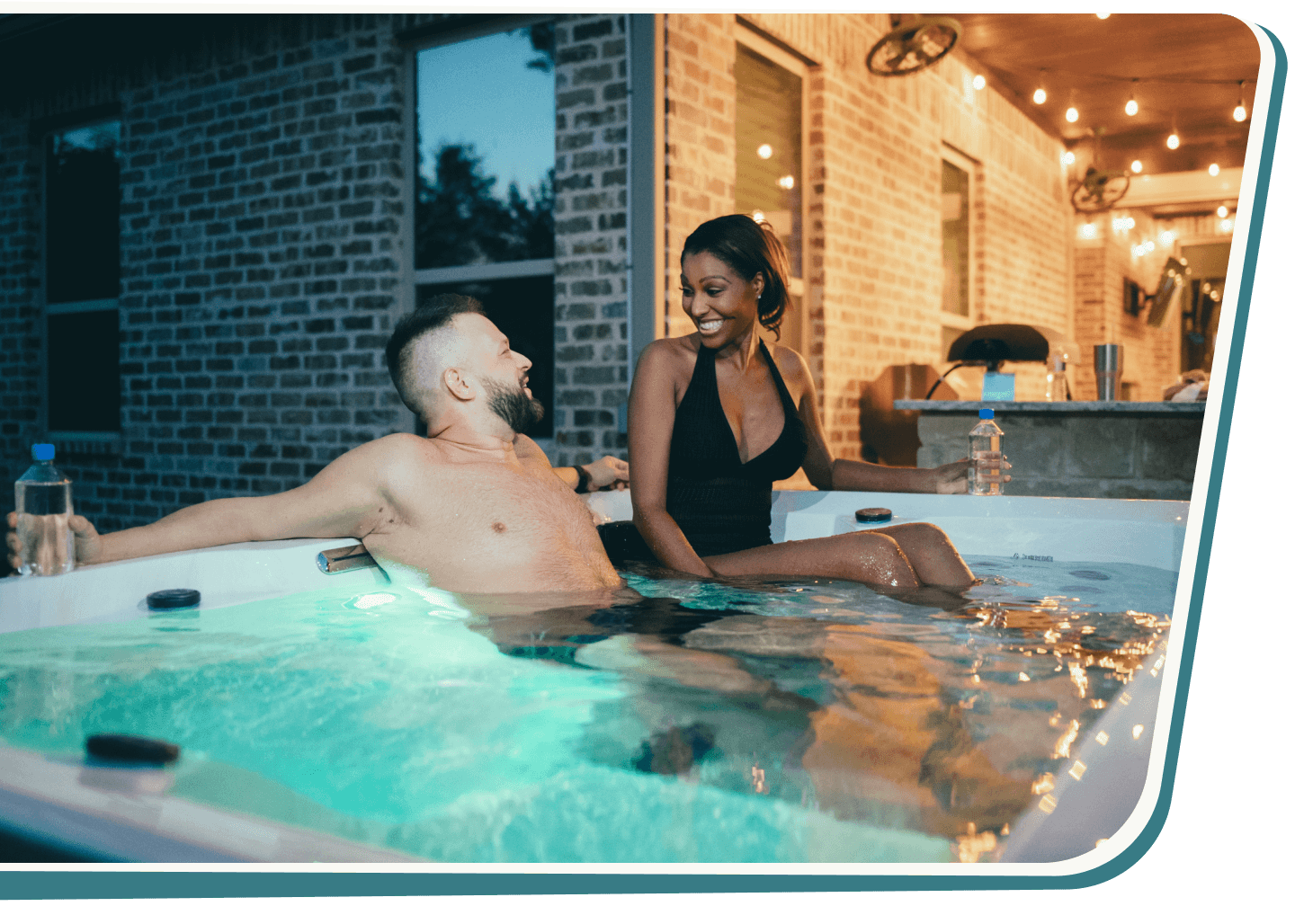 State-of-the-art heated at home spa