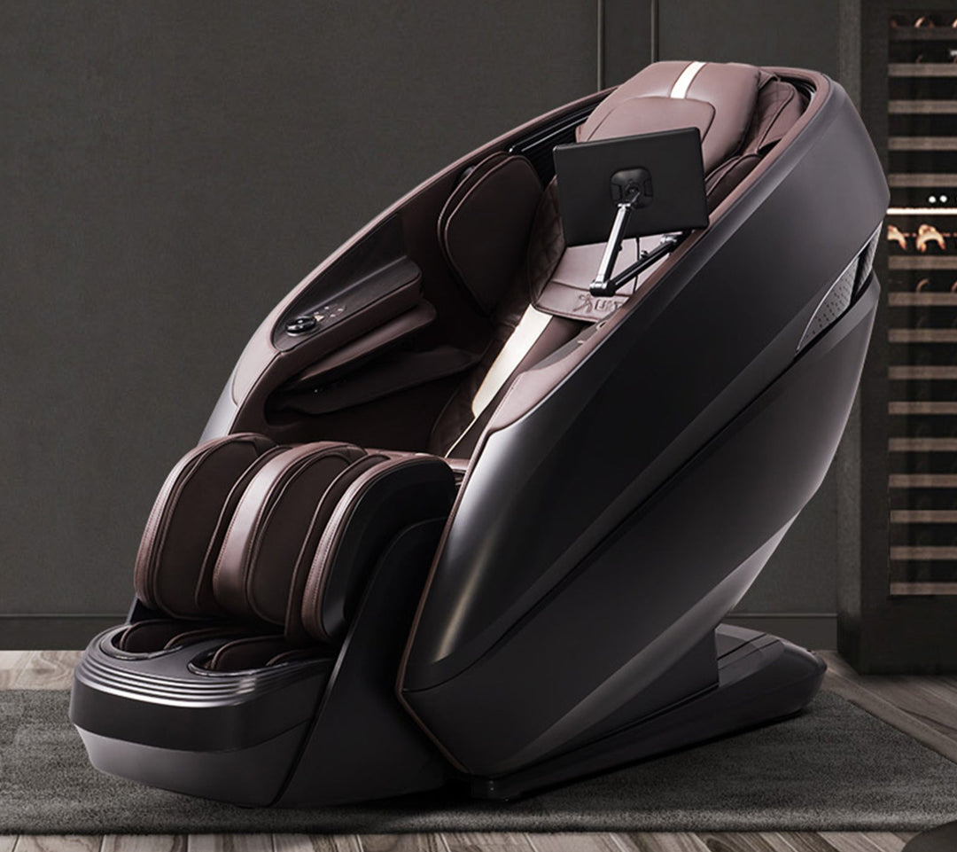 Lifetrend Luxe 4D Dual Core Faux Leather Massage Chair R9775EBLK