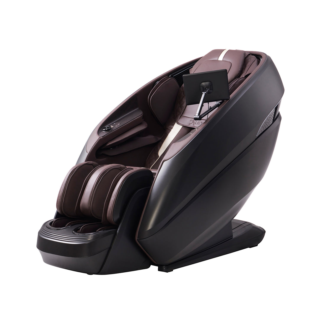 Lifetrend Luxe 4D Dual Core Faux Leather Massage Chair R9775EBLK