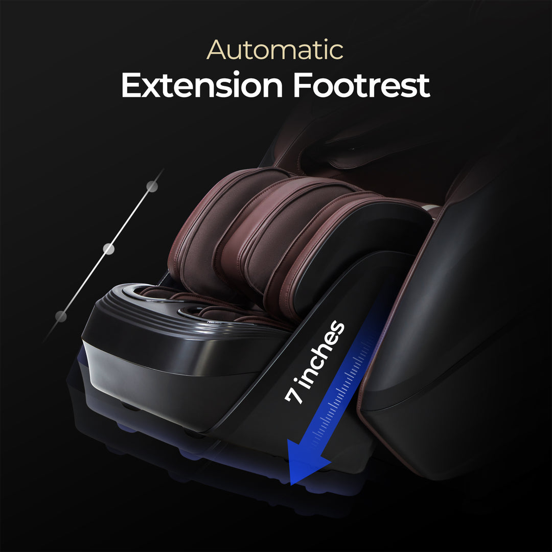 Lifetrend Luxe 4D Dual Core Sl Track Massage Chair R9775EBLK