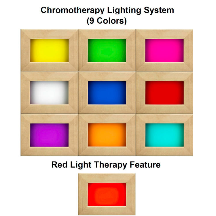 3 person infrared red light sauna low EMF
