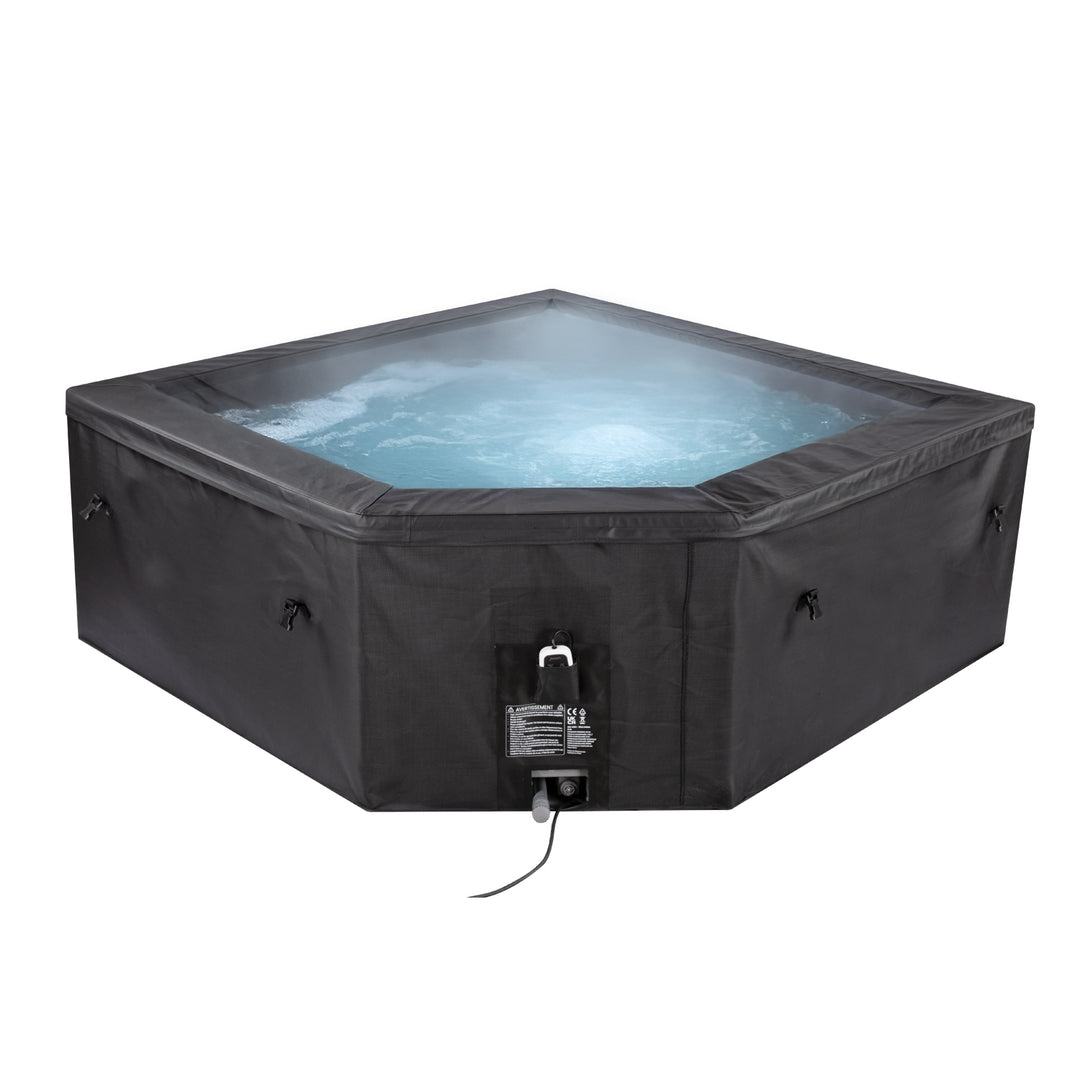 4-5 Person Cut Corner Insulated Eco Foam Hot Tub