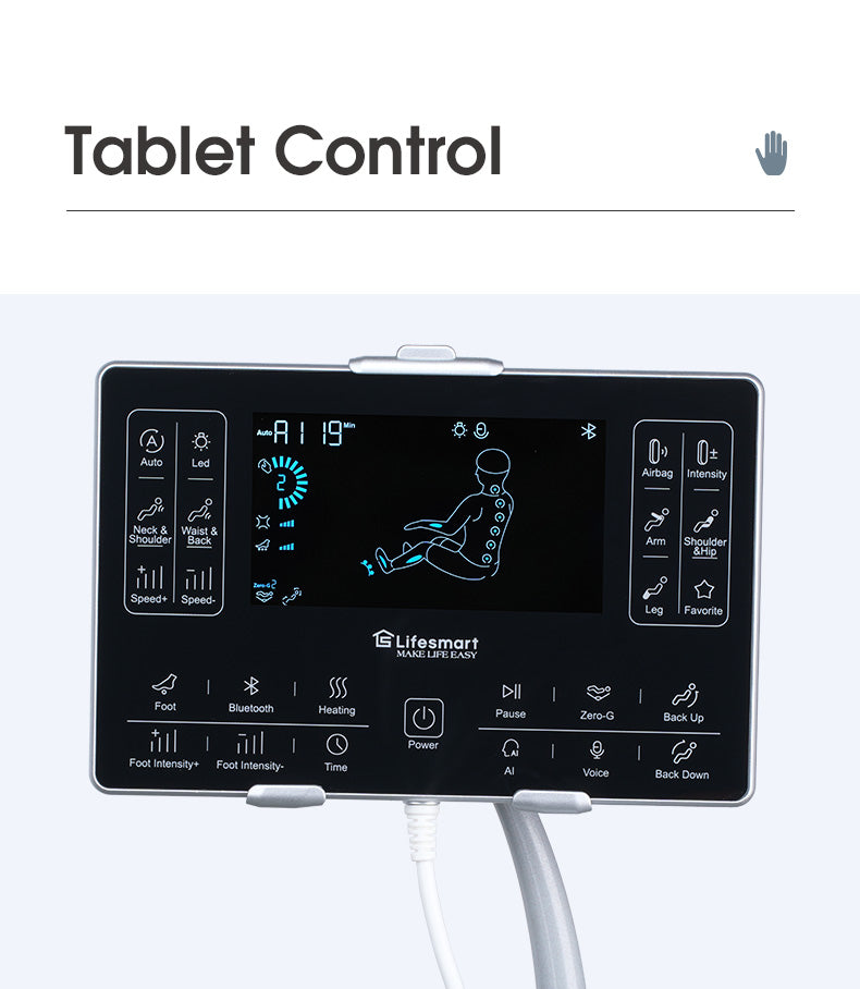 Lifesmart Motion 2D Massage Chair Bluetooth Connection Zero Gravity R8375