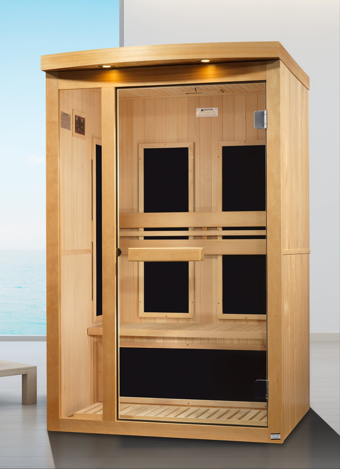 LifeTrend Platinum FAR Infrared 2-person Near-Zero EMF Sauna