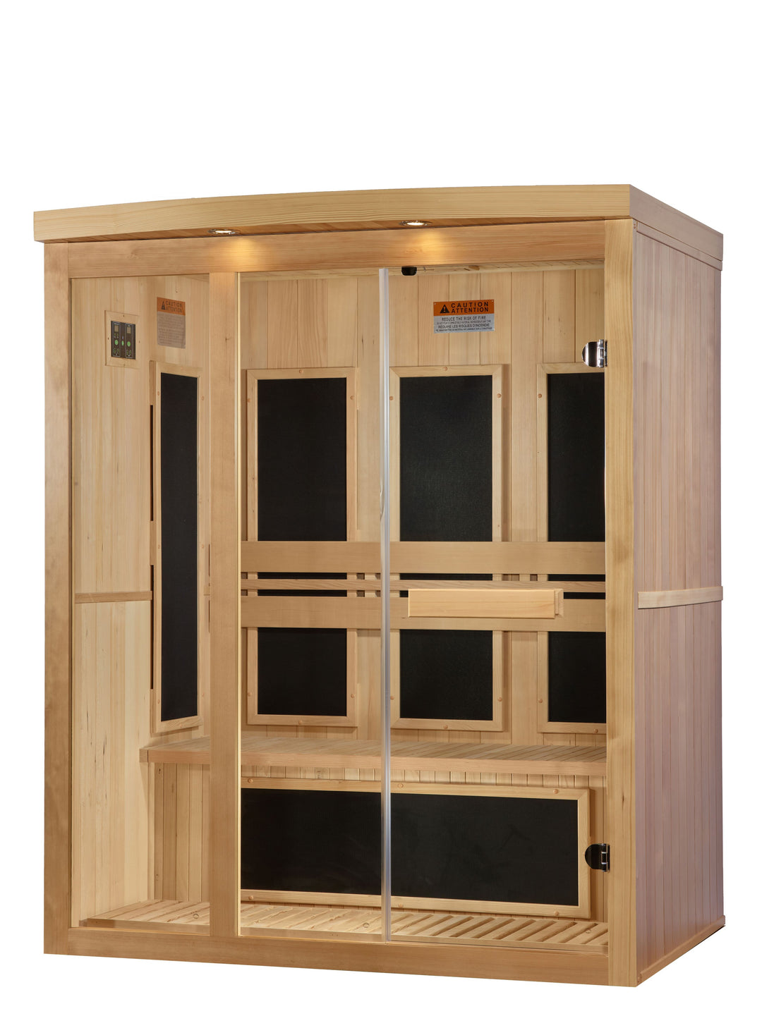 LifeTrend Platinum FAR Infrared 3-person Near-Zero EMF Sauna