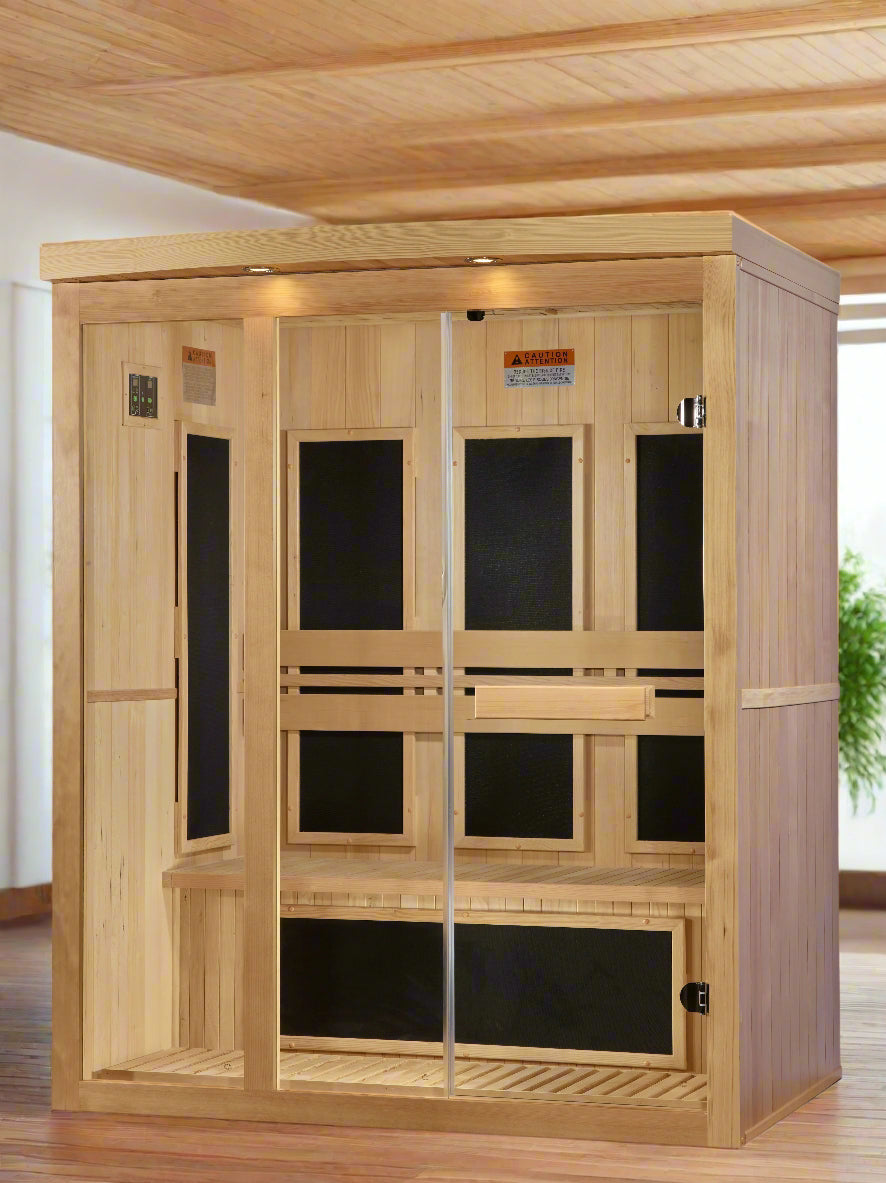 LifeTrend Platinum FAR Infrared 3-person Near-Zero EMF Sauna