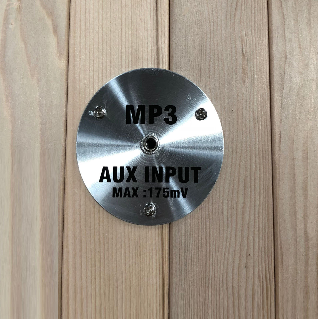 indoor infrared 2 person red light sauna hemlock wood 