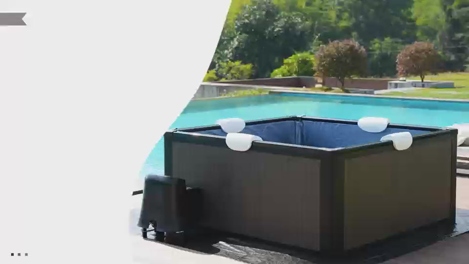 Eco-Foam 6 Person Inflatable Hot Tub